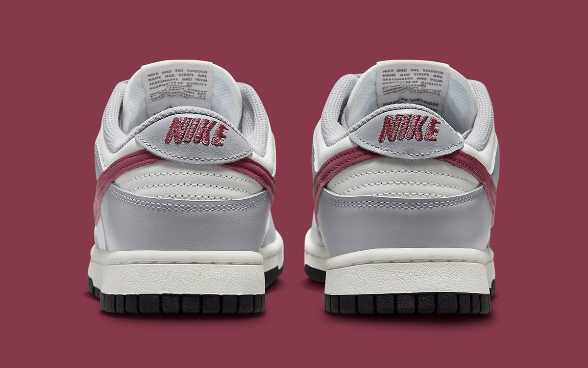 The Nike Dunk Low Gears Up in Grey and Red for Fall | House of Heat°