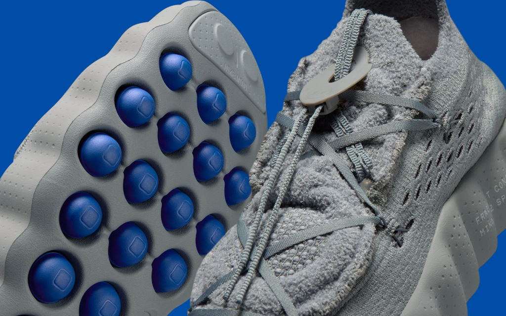 Fragment Design x Nike Mind 002 collaboration sneaker featuring premium upper construction and fragment's signature design details