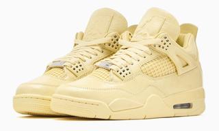 J Balvin x Air Jordan 4 "Lemonade" (SKU: IW2872-700). Photo via FOOTDISTRICT.