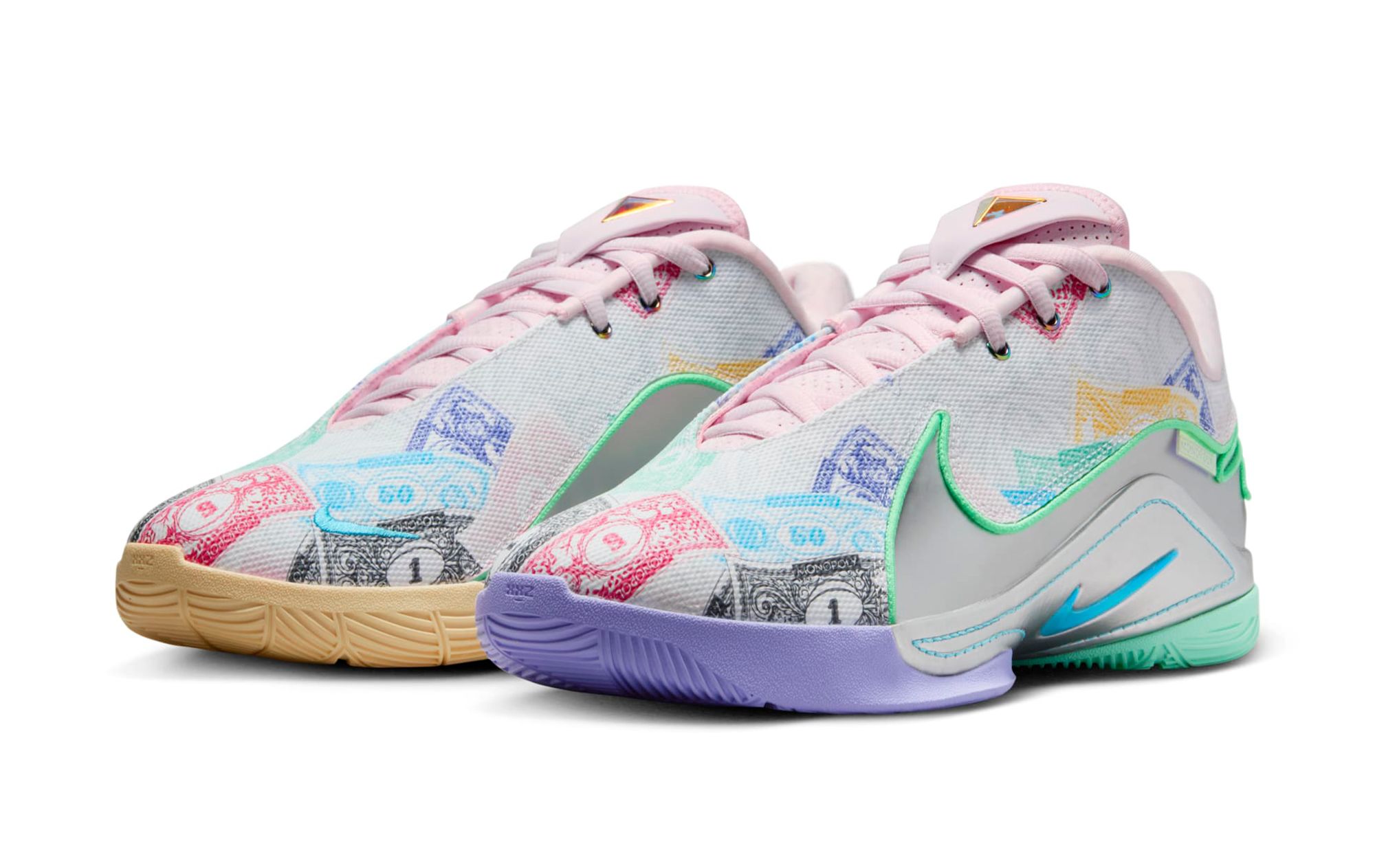 ★NIKE x MONOPOLY★コラボ★LEBRON XXII EP★追跡可 Nike Monopoly x LeBron 22 QS EP Currency - FZ1098-100 | eBay