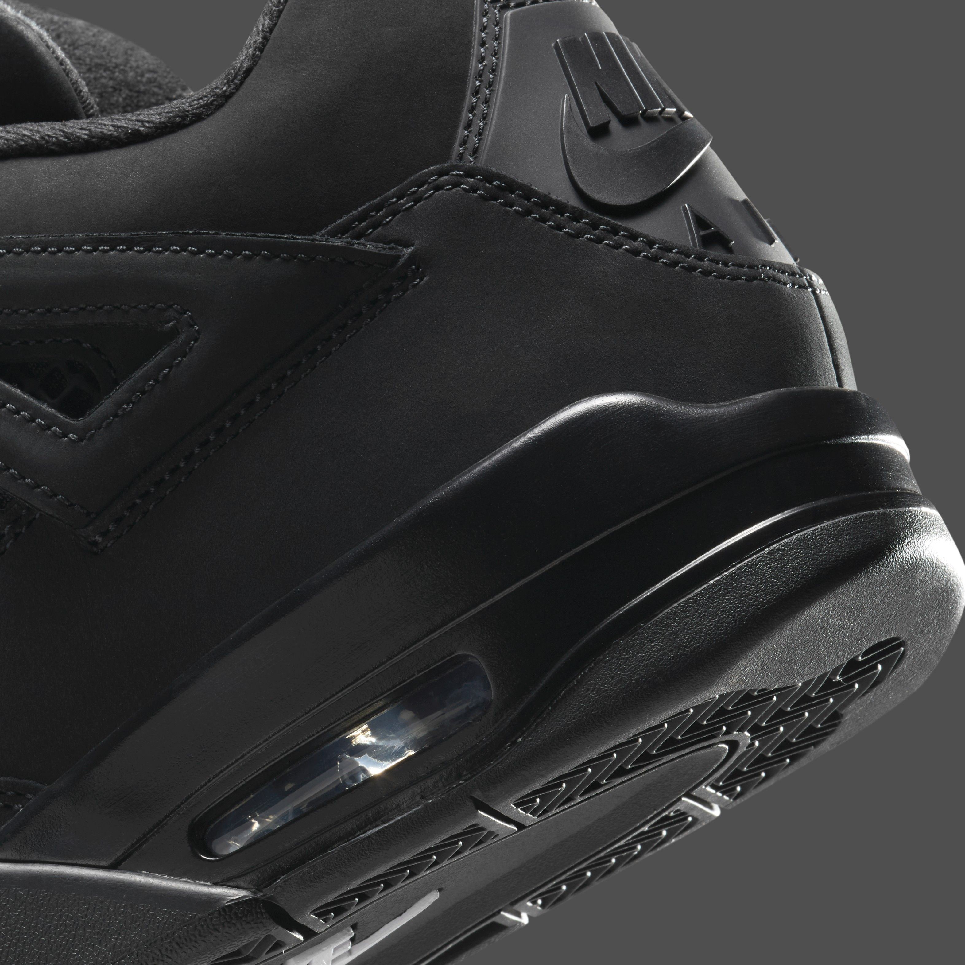 all black jordans 4 release date
