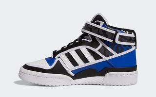 adidas forum mid animal print black white blue gv8053 release date 4