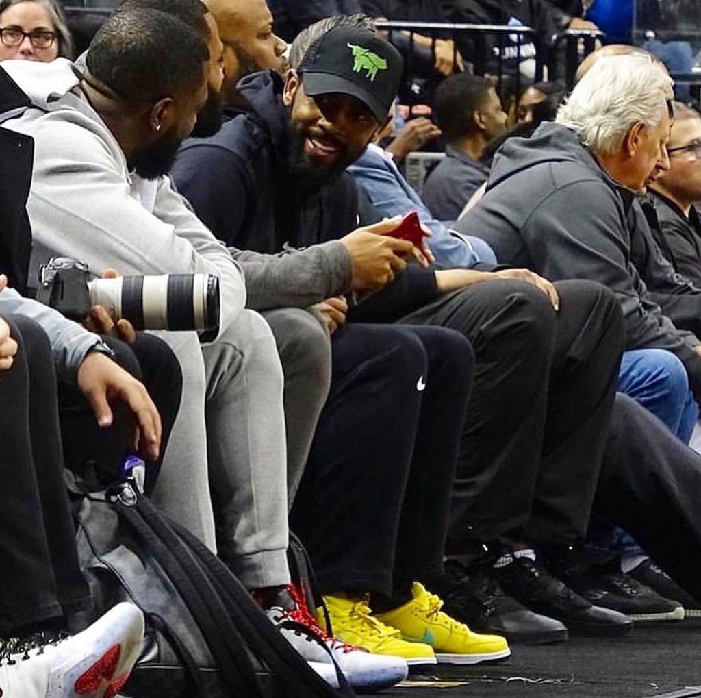 Kyrie Irving Nike SB Dunk Low "Canary"