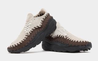 The Nike Air Footscape Woven Appears in Bone, Brown and Black