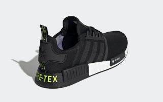 adidas red nmd r1 gtx gore tex black solar yellow ee6433 release date info