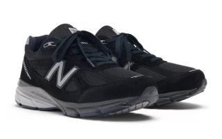 The New Balance 990v4 Releases in Black and Silver on October 3rd