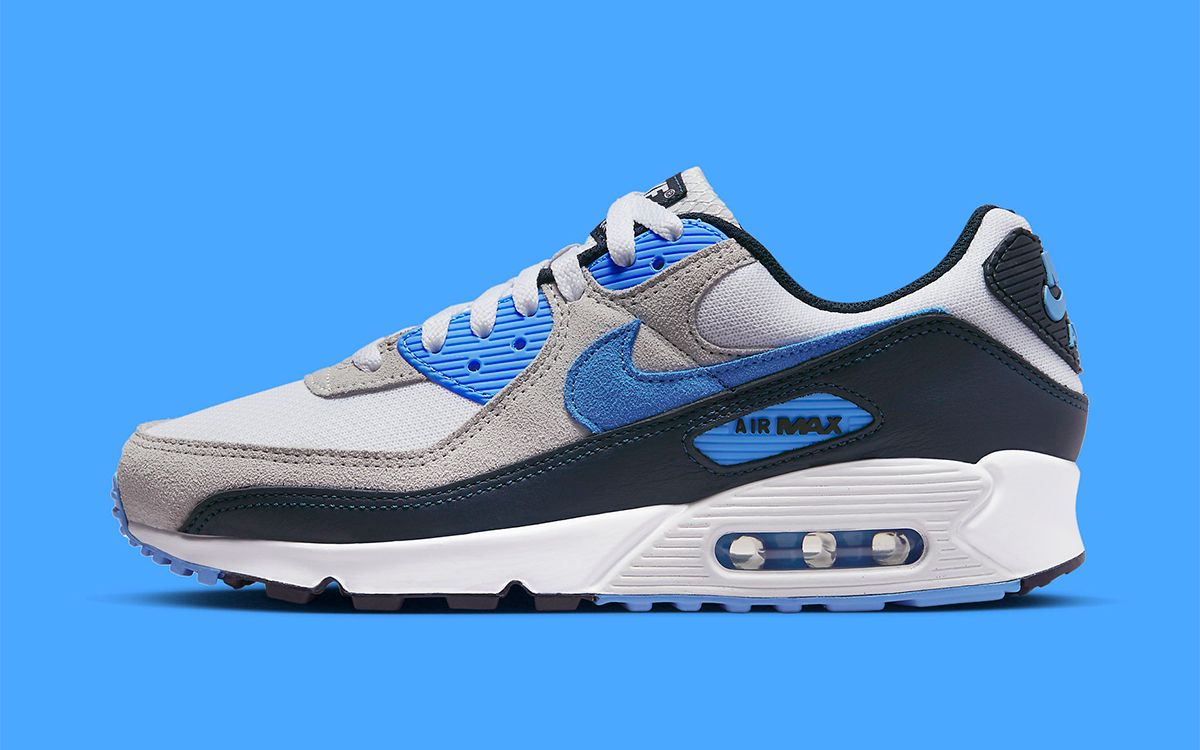 Blue black white hotsell nike air max 90