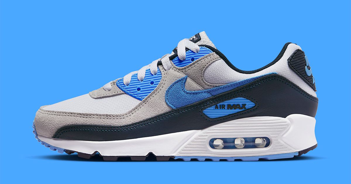 Available Now // Air Max 90 “White/University Blue” | House of Heat°
