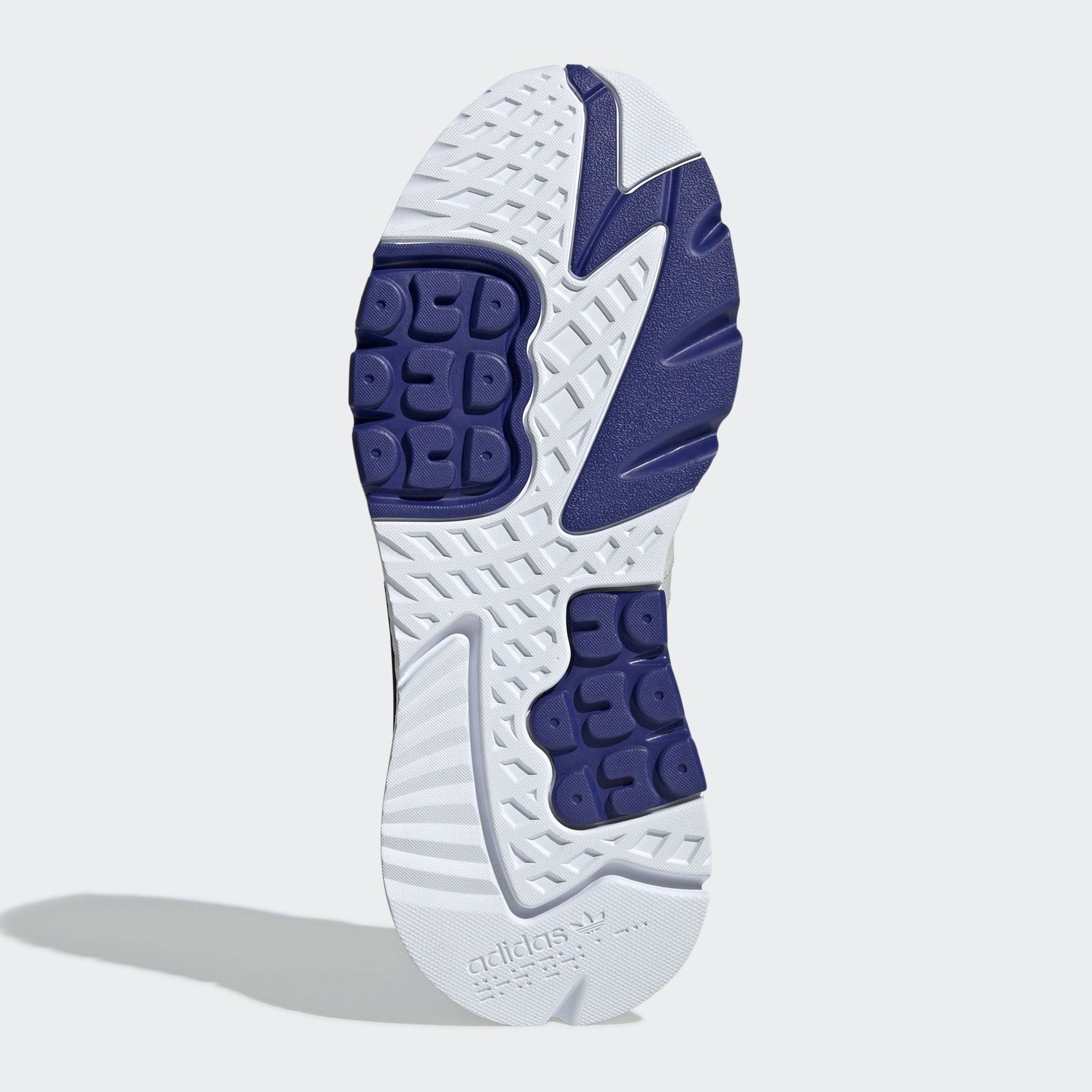 Adidas Nite Jogger in Raw White/Grey/Active Blue NWT adidas nite jogger size 14 mens off white/olive/reflective  main image 4