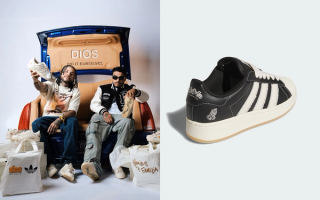 Houston's DIOS (Did It Ourselves) x Adidas Superstar Homies & Family and XLG collaborations.