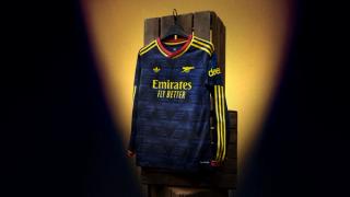 Arsenal 26/27 Away Long-Sleeve Jersey. Photo via adidas.