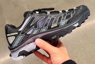 Kith and Salomon Appear Ready to Run It Back (in Black) on the XT-4