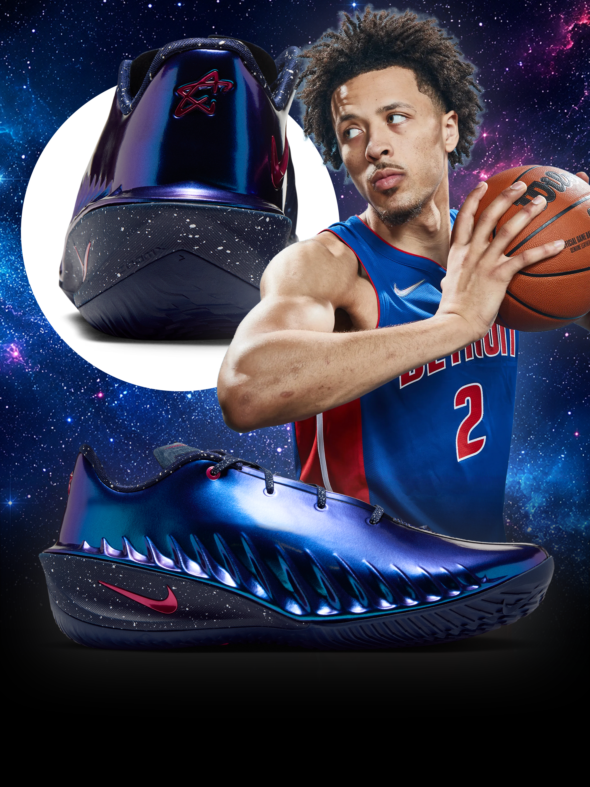 Cade Cunningham’s Nike G.T. Cut 4 PE Goes Cosmic in “College Navy”