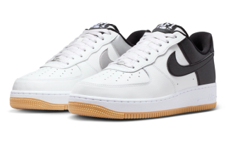 Men's Nike Air Force 1 '07 LV8 "White/Black/Silver" (SKU: IB6847-100). Photo via Nike.