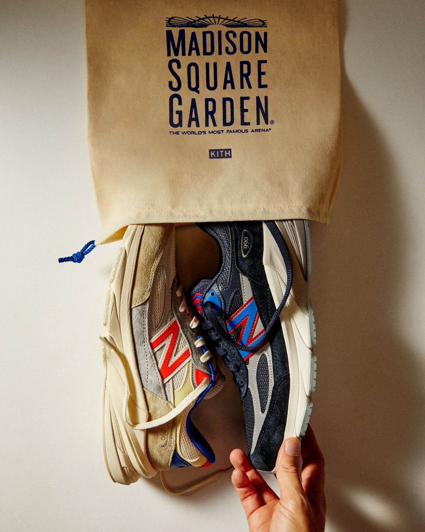 The Kith x Madison Square Garden x New Balance 990v6 Releases