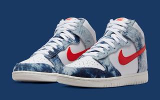 Nike Dunk High “Washed Denim” Drops June 29