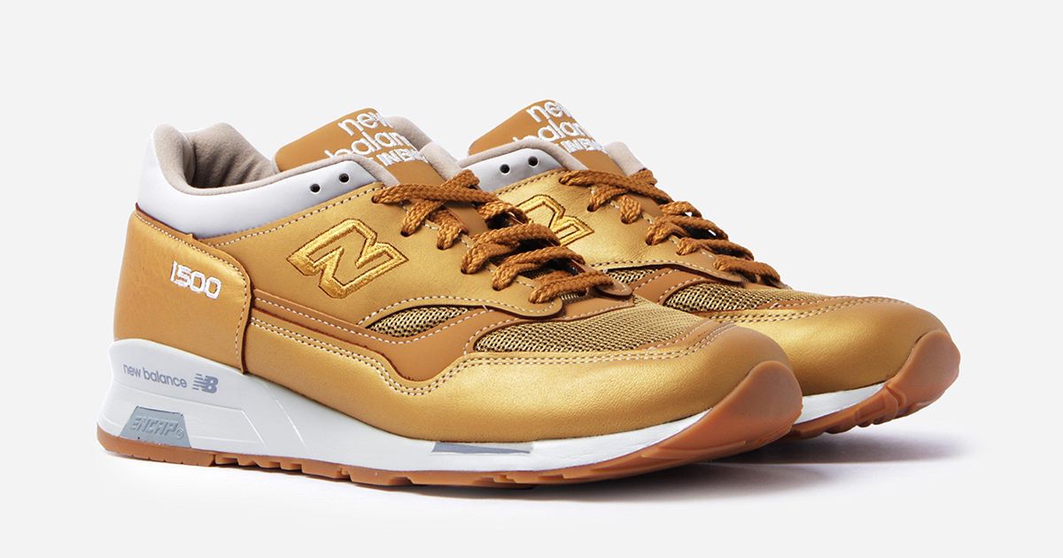 Available Now // New Balance 1500 “Metallic Gold” House of Heat°