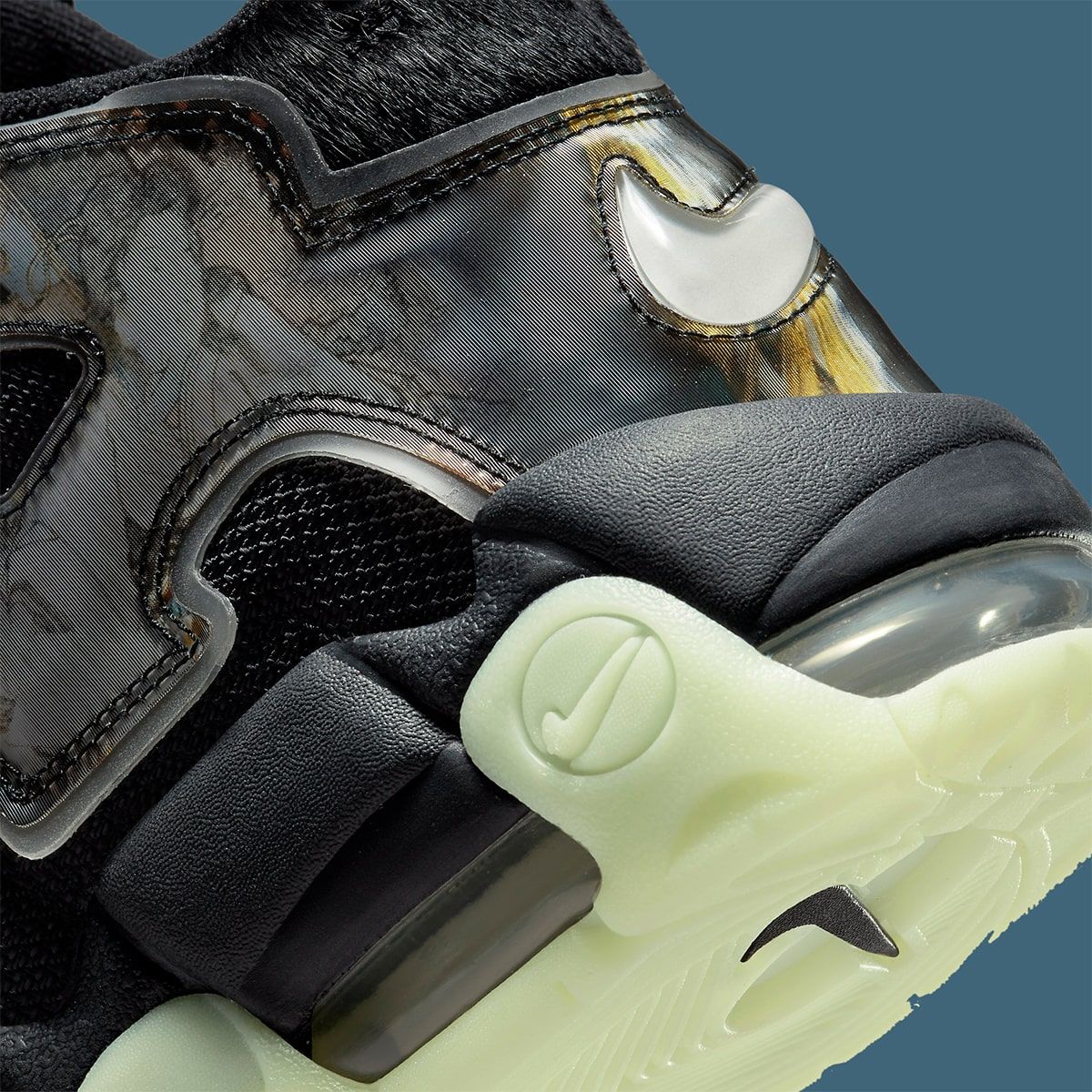 靴 Nike Air More Uptempo \"Utagawa Kuniyoshi DM6213-045 Nike Air More Uptempo Utagawa Kuniyoshi Noir Pure