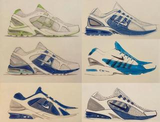 A C Cooper canada nike Vomero Sketches