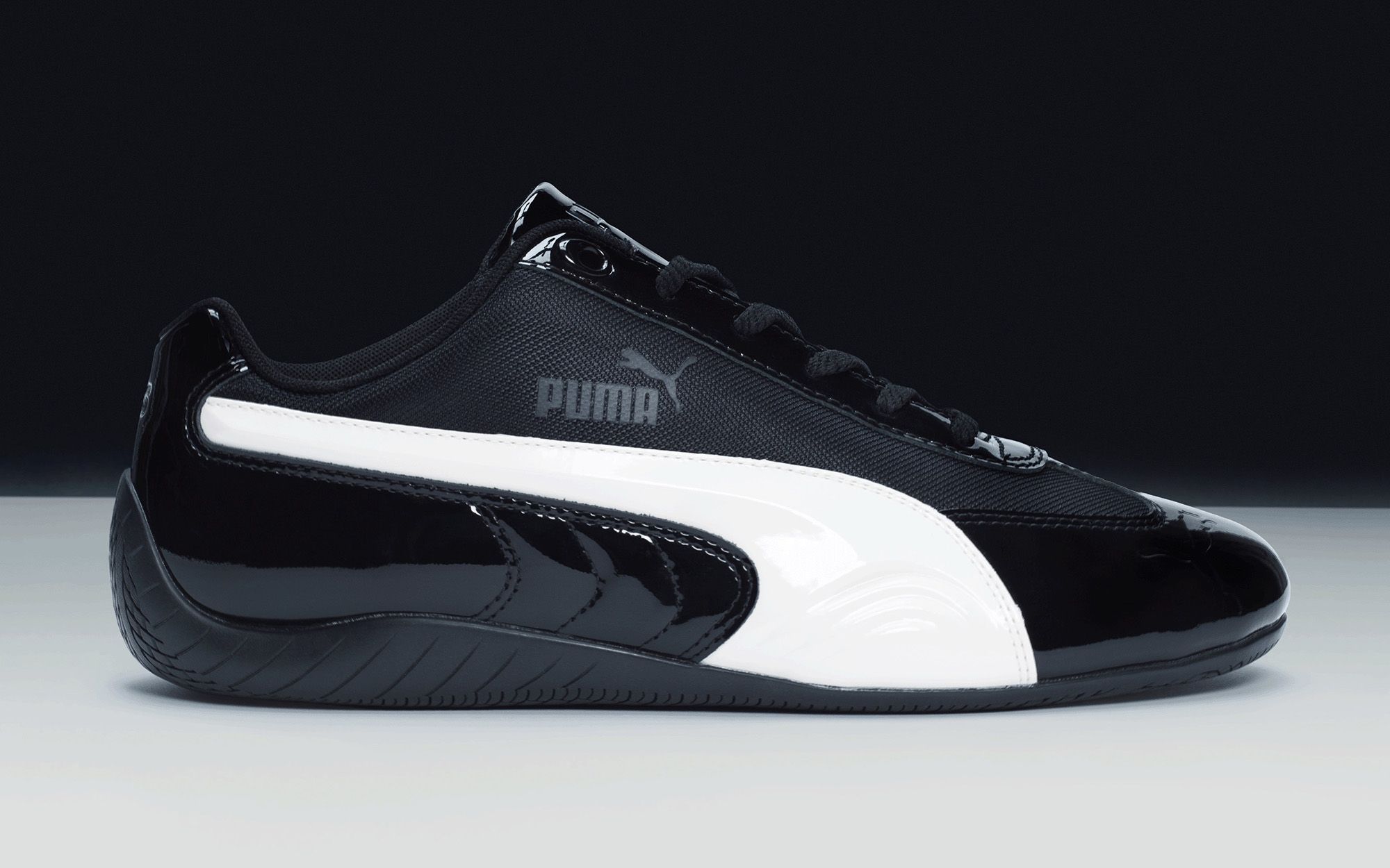 未使用 Puma NeoCat Black JP27.5cm元箱付 PUMA Neo Cat Unlicensed Lace Up Mens Black Sneakers Casual