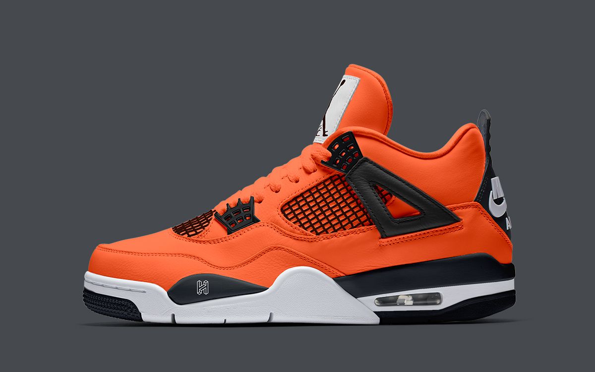 Jordans with hot sale orange