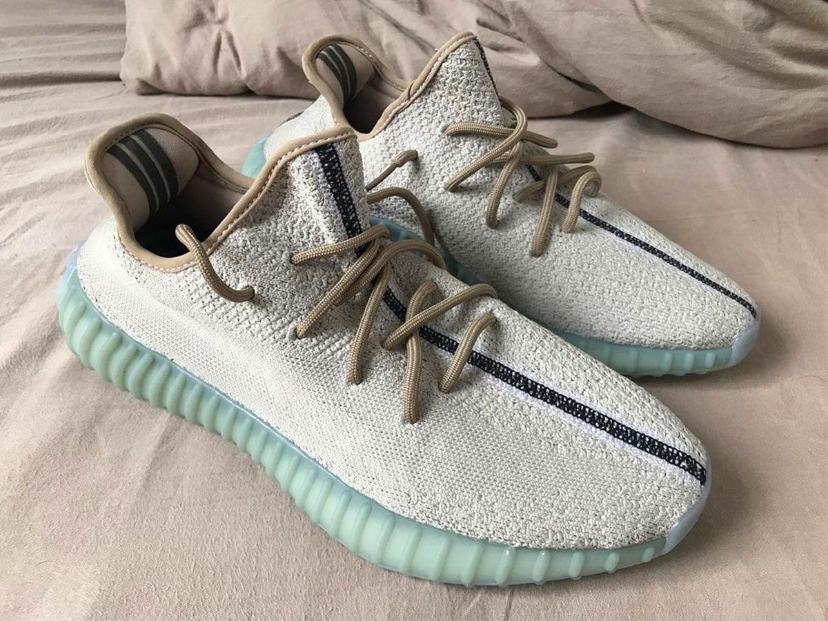 Yeezy ice best sale blue release date