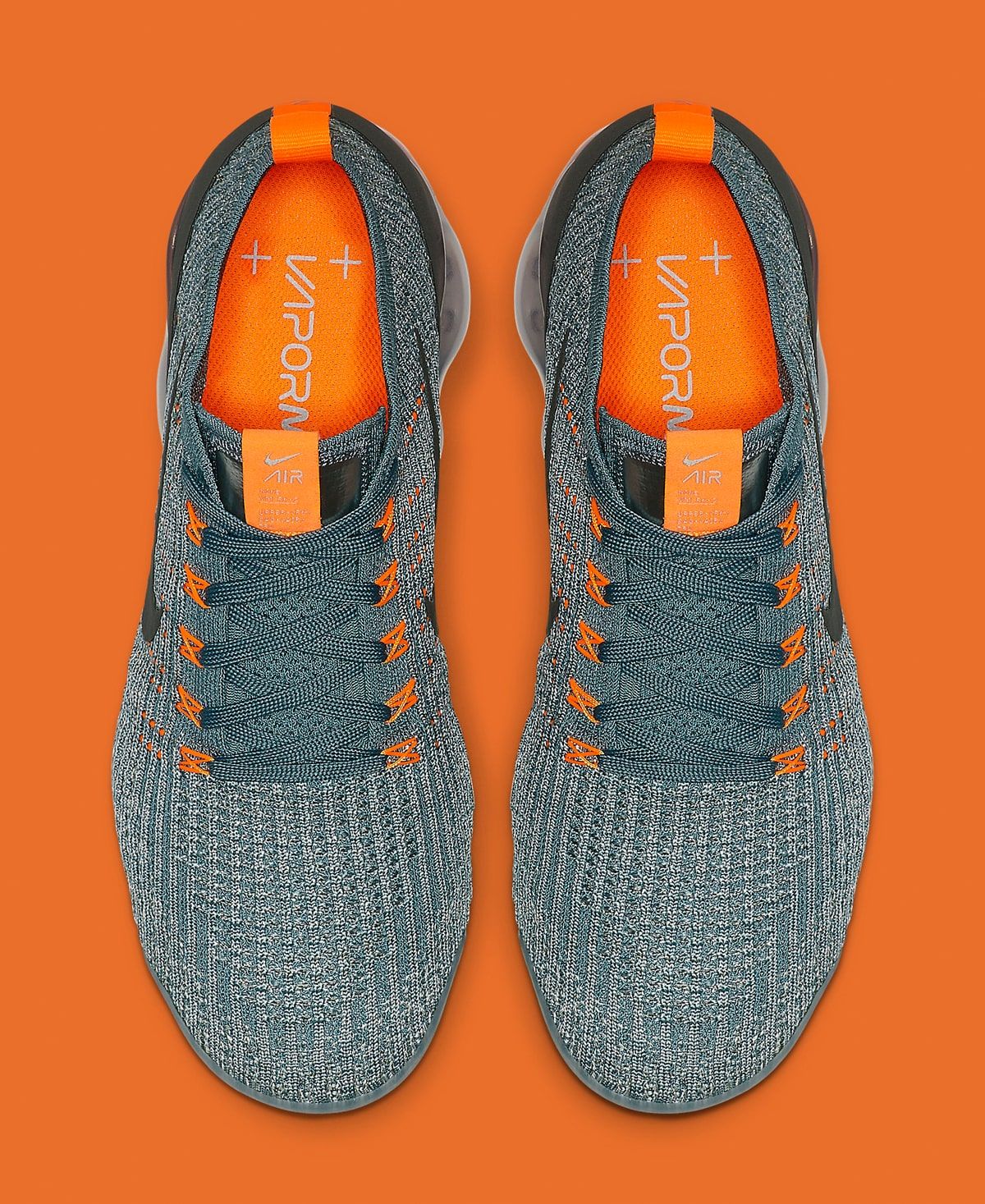 Available Now Another New VaporMax Flyknit 3.0 Surfaces in Grey and Orange House of Heat