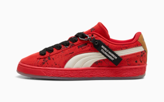 Street Fighter x PUMA Suede "Ken Masters" (SKU: 410646-01). Photo via PUMA.