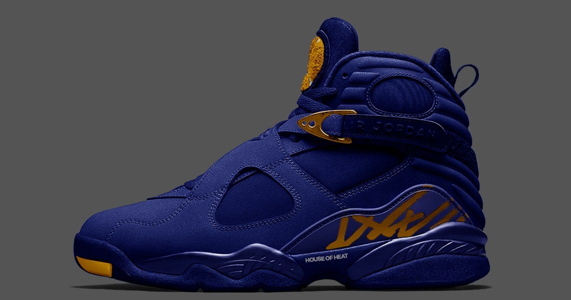 Concept Lab Air Jordan 8 Warriors House of Heat