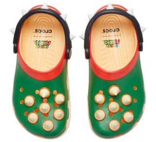 Nintendo's Super Mario Crocs Classic Clog "Bowser" (SKU: 212135-90H).