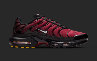 Nike Air Max Plus "True Red/Black" (SKU: DM0032-601). Photo via Nike.