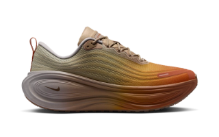 Nike Vomero Plus "Cheat Day" inspired by the Cheetoh snack residue on finger tips of runners who indulge in the cheese snack on their cheat days.