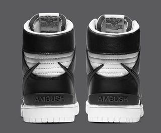 Ambush x flex Nike Dunk High White Black CU7544 100 4