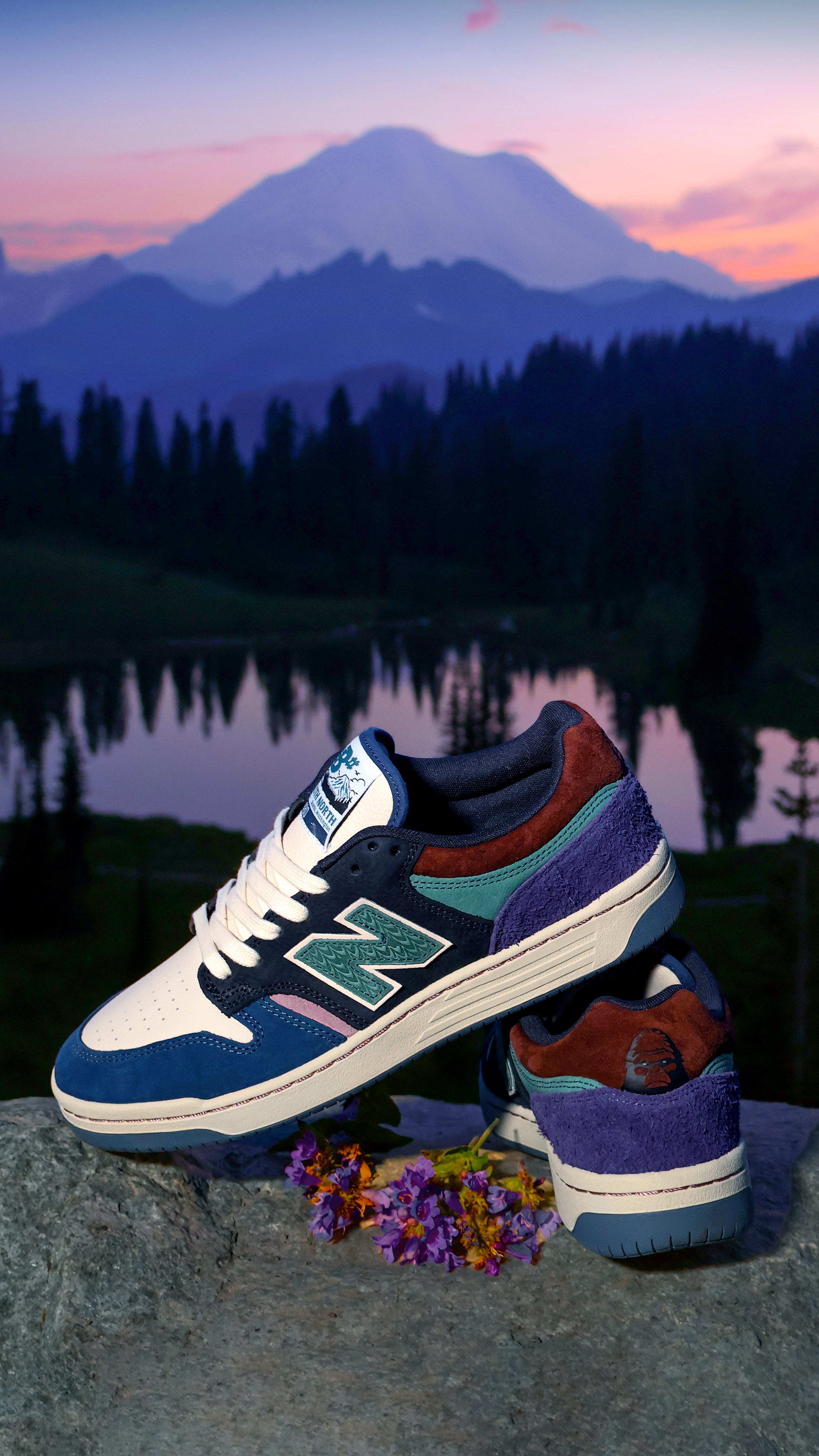 35th North Paints the New Balance Numeric 480 in Pacific Northwest Colors