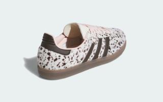 Women's adidas Samba "Cow Print" (SKU: LB4017). Photo via adidas.
