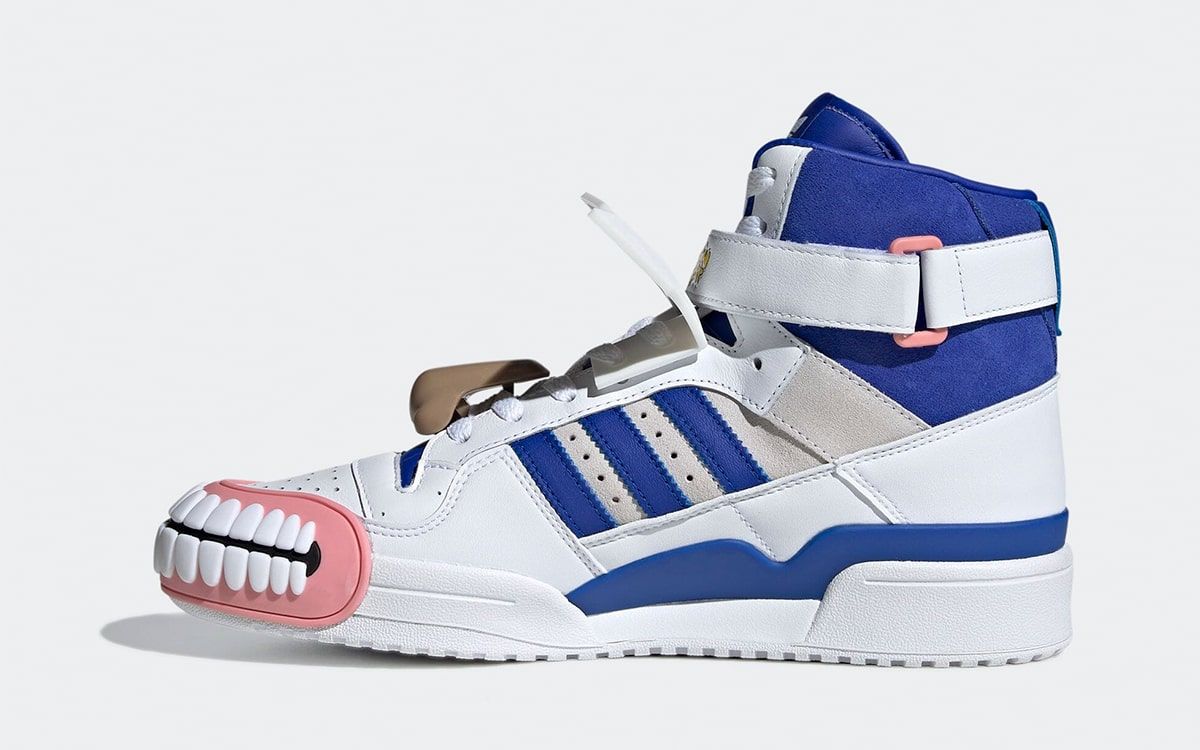 シューズ(男性用) Kerwin Frost x adidas Forum High Kerwin Frost x adidas Forum High Sneaker Collaboration Release