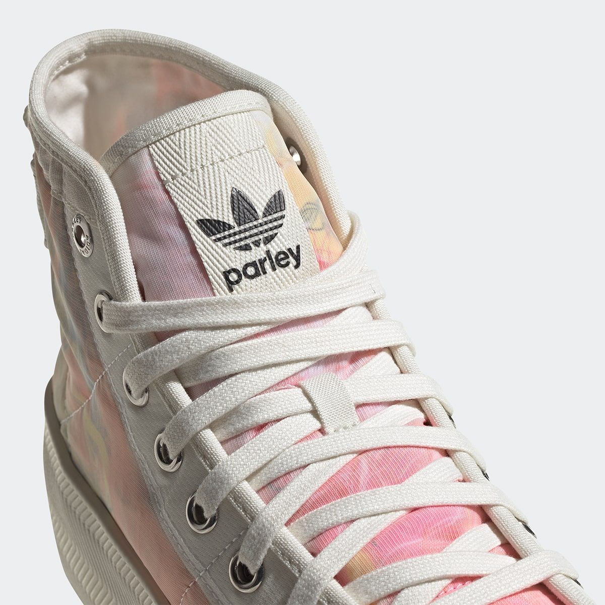adidas Nizza Platform Mid Parley Almost Pink (Women#39;s)