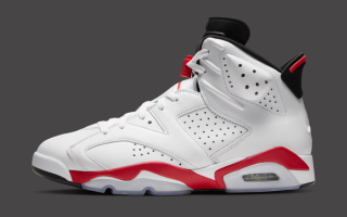 Men's Air Jordan 6 OG "White Infrared" 2026 Retro. Photo via Nike.