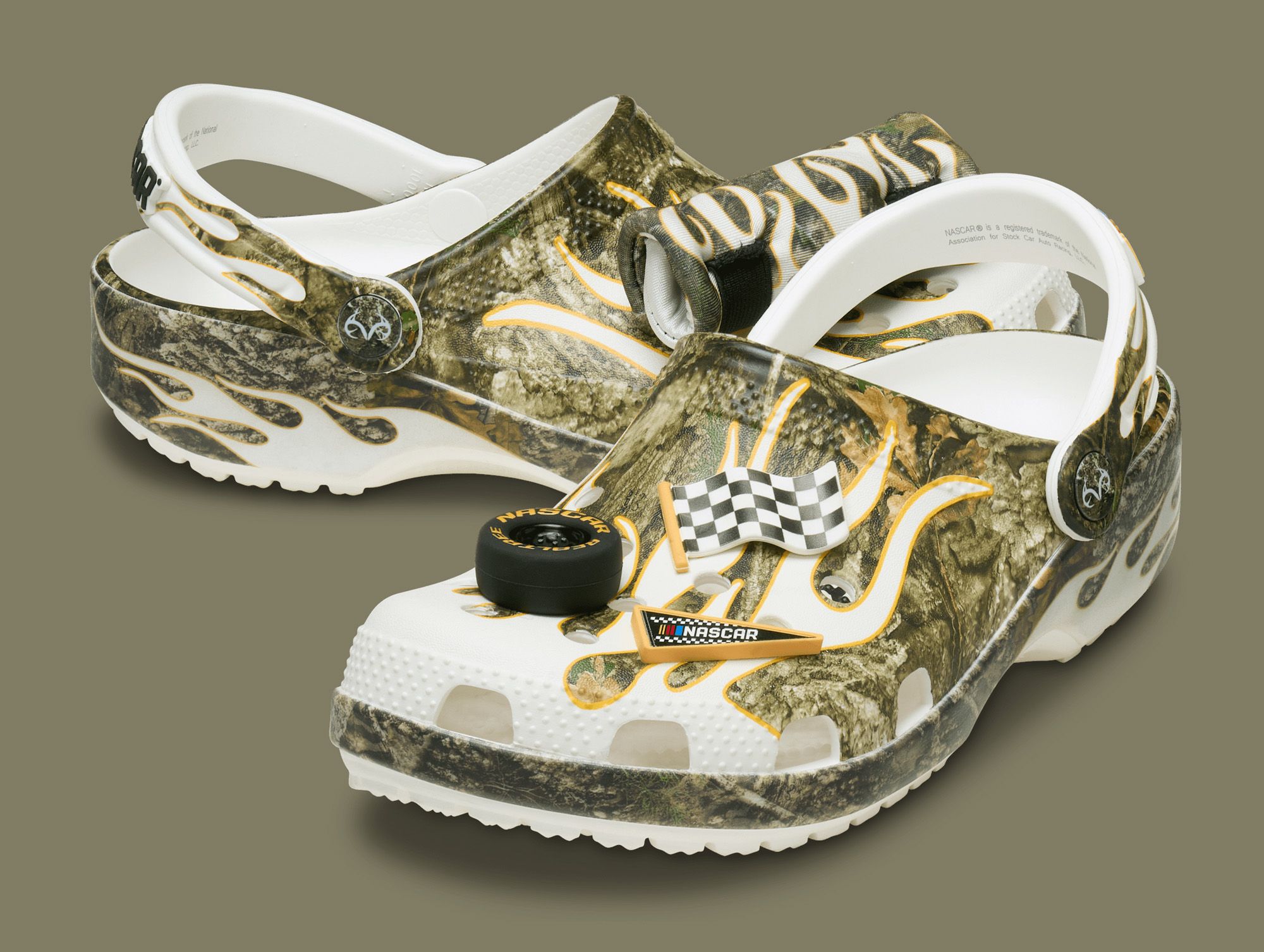 NASCAR, Realtree, and Crocs Rev Up a Three-Way Collaboration