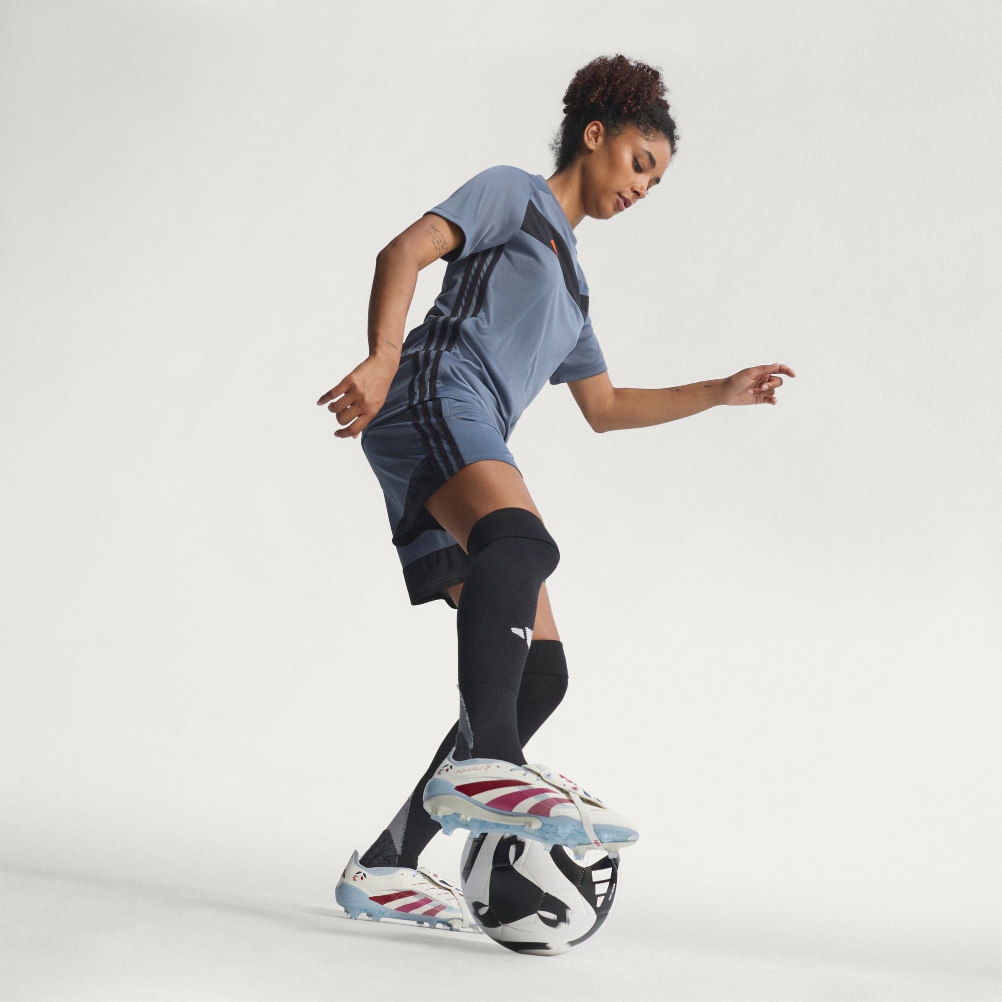 The Football Gal's Embroidery Appears on the Adidas Predator