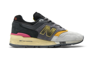 Concepts x New Balance 997 "Montage" sneaker collaboration.