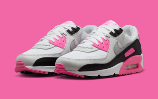 Nike Air Max 90 OG "Pink Glow" sneaker.