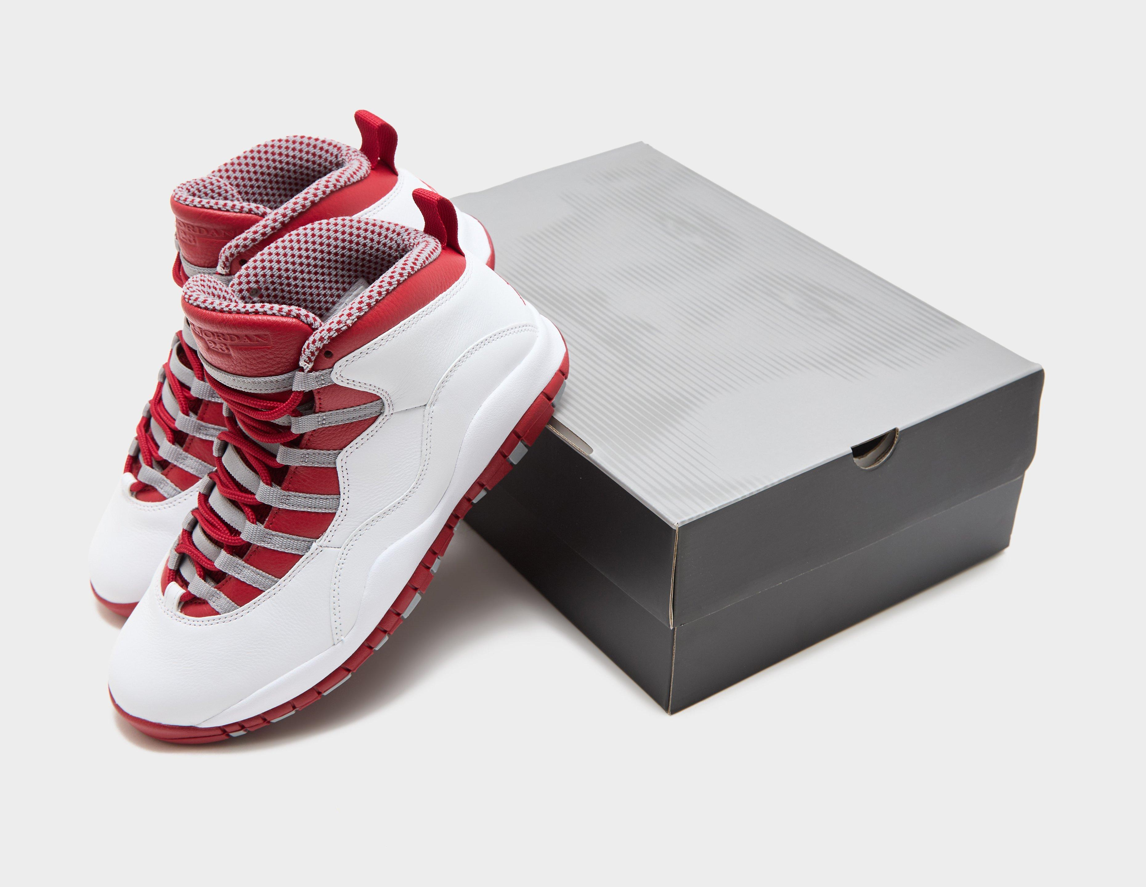 Air Jordan 10 "Red Steel" Returns Spring 2027, originally released in 2005.