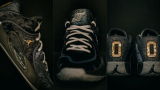 Stephon Castle Debuts Custom Jordan Tatum 4 PE for the NBA Finals