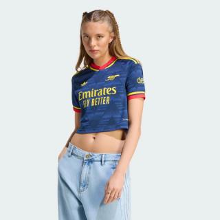 Arsenal 26/27 Away Cropped Jersey (SKU: KB5587). Photo via adidas.