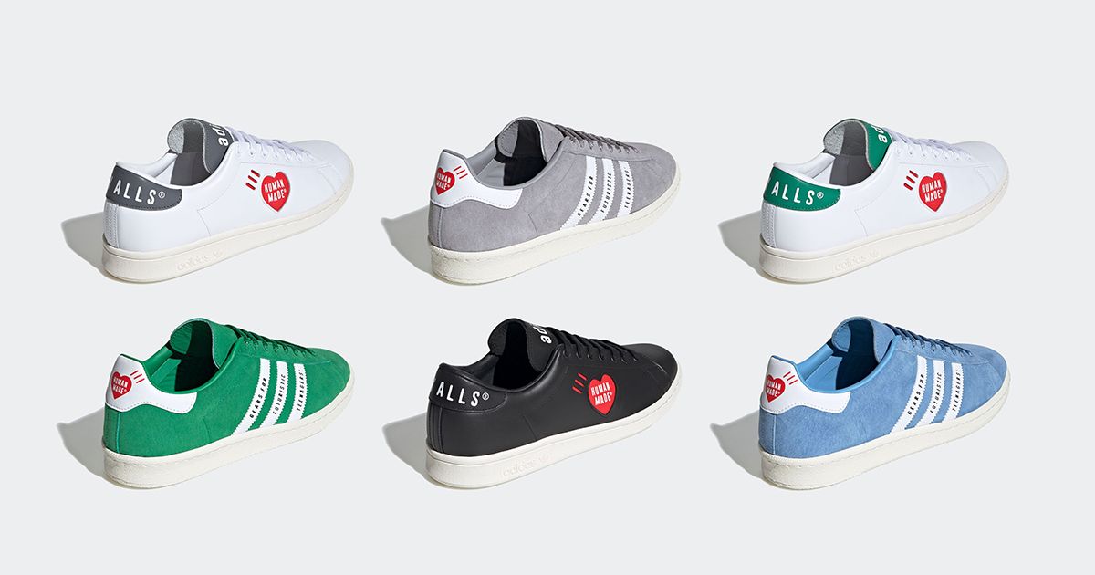 Six-Piece Human Made Stan Smith and Campus Collection Releases August ...
