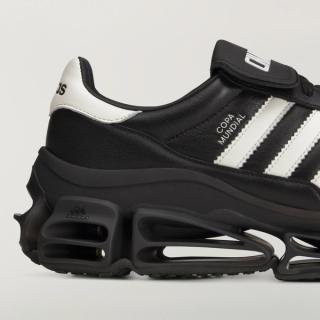 Willy Chavarria x adidas Megaride Copa "Black/White" (SKU: KZ8743). Photo via adidas.