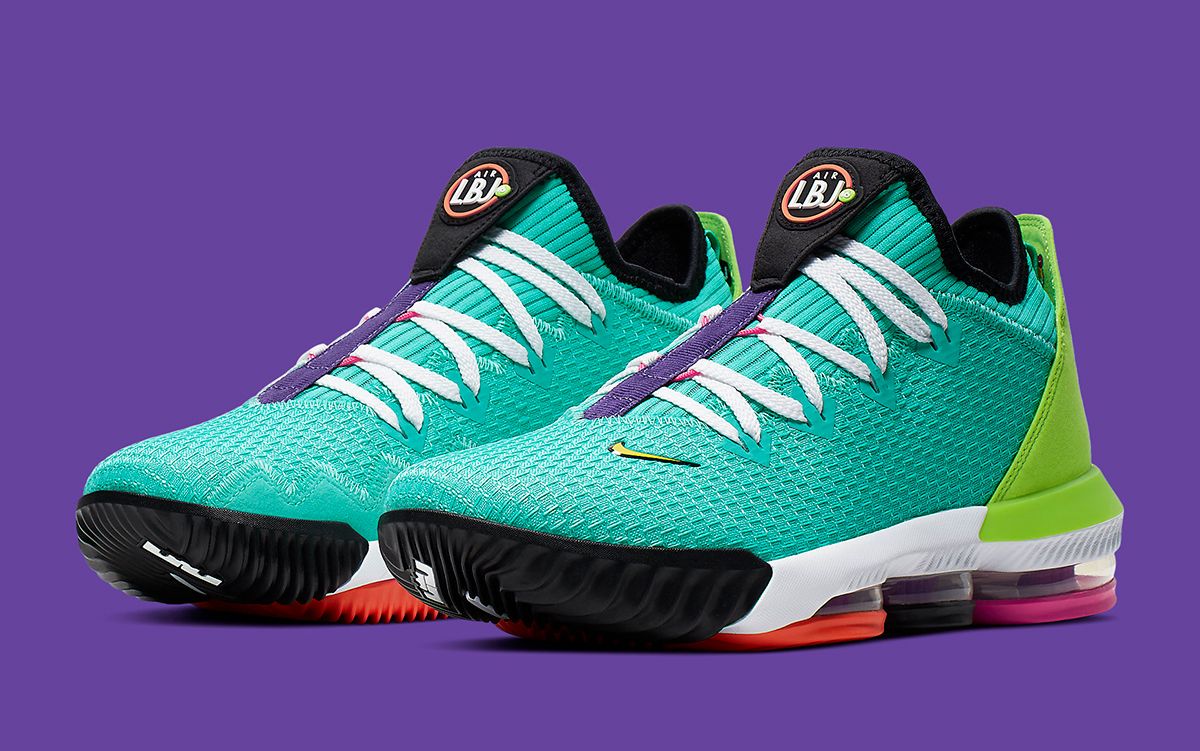 Nike s Next LeBron 16 Low Rocks a Very 90s Colorway OdegardcarpetsShops