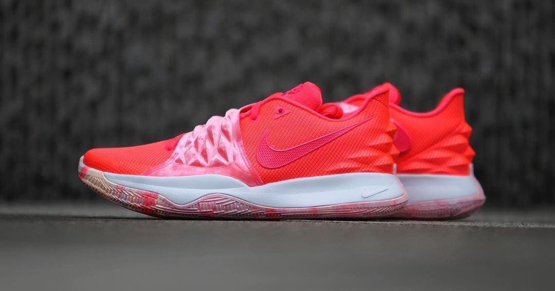 Detailed Look Nike Kyrie Low 1 Hot Punch House of Heat