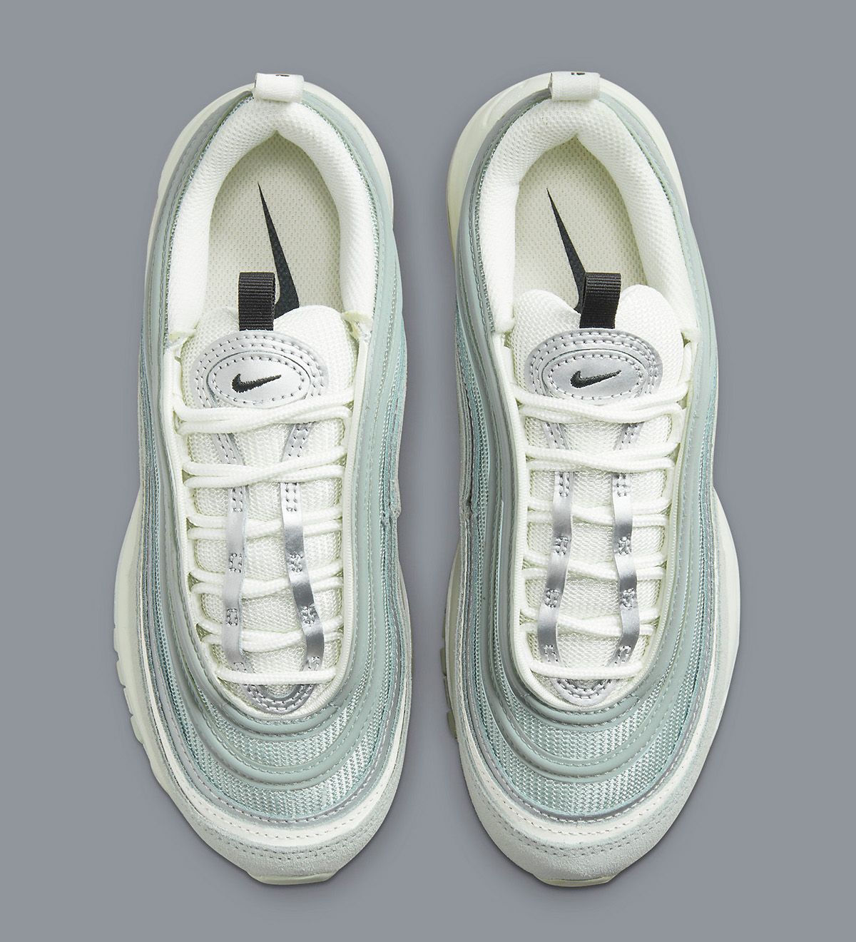 Nike air max 97 premium w green spruce aura clearance  and  white